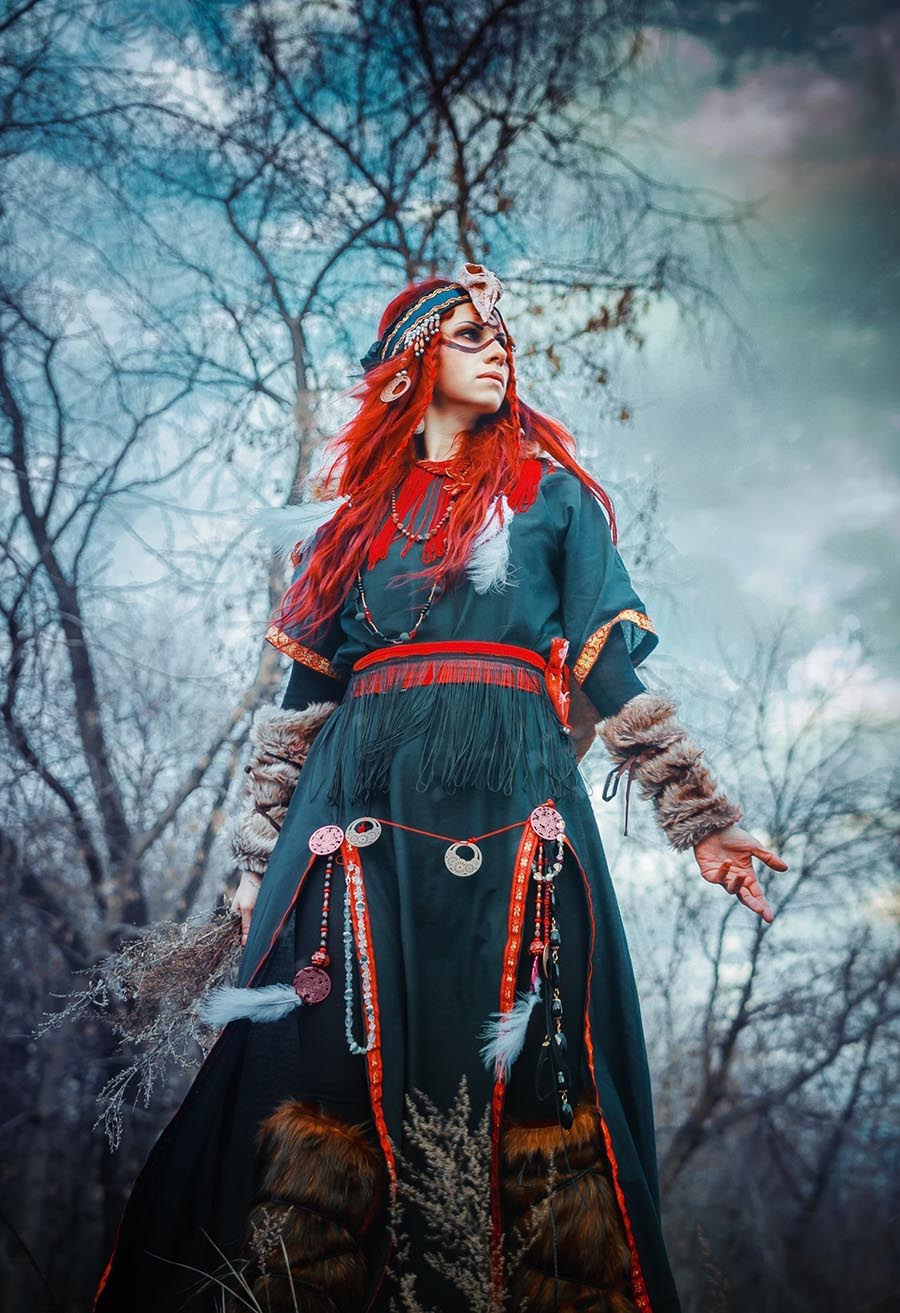 Girls in Slavic costumes underwear in Khulna